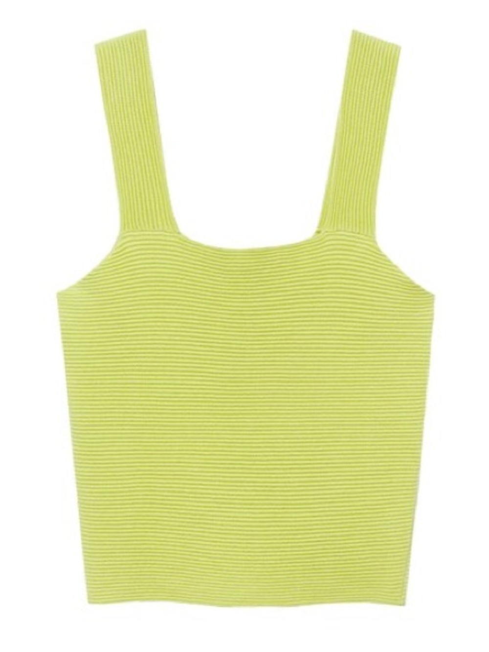 Mango Ribbed Crop Top - Picture 6 of 12